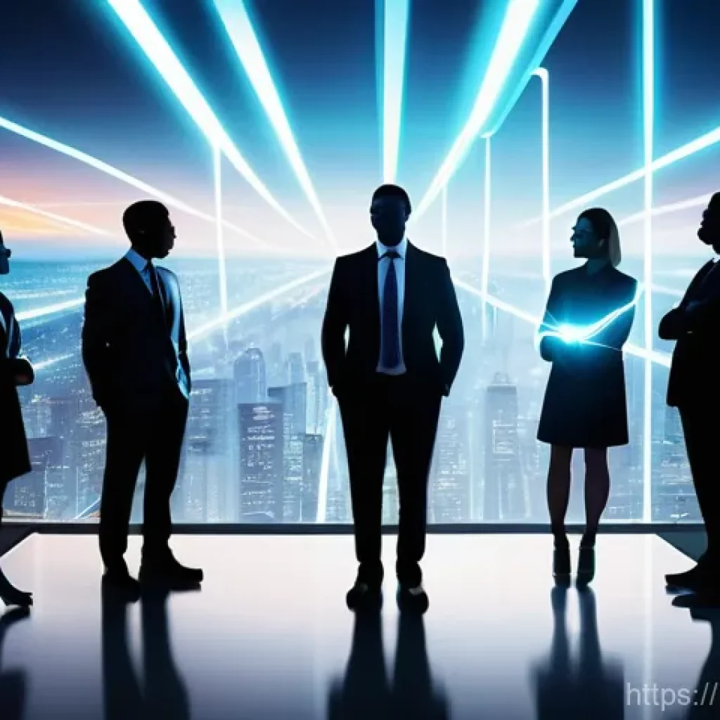 규제요원의 강점 발굴법 - **Prompt:** A diverse group of modern, professionally dressed regulators, both male and female, stan...